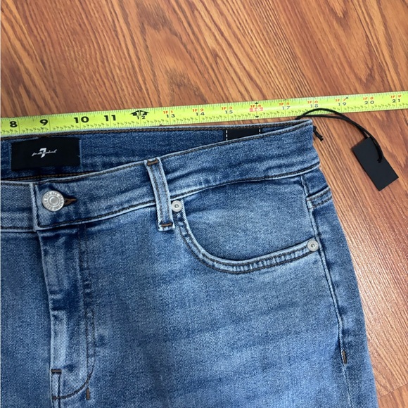 7 for all mankind dojo tailorless jeans NWT - Picture 9 of 11